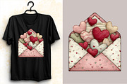 Romantic Valentine Letters Clipart B, an Illustration by SVGArt (Thumbnail 3 of 8)