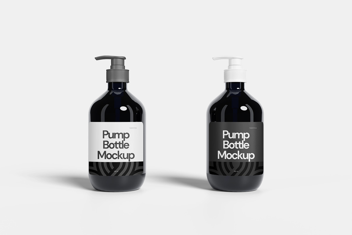 Pump Bottle Mockup, a Packaging Mockup by Hazzpro_Std (Photo 3 of 5)