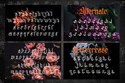 Distropiax - Modern Blackletter Font, a Blackletter Font by Dhabee (Thumbnail 12 of 15)