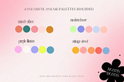 Retro Vibes Procreate Stamp Brush, a Brush Add-On by Darla Studio (Thumbnail 8 of 11)