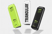 Triangular Can Mockup, a Product Mockup by Unerispace (Thumbnail 4 of 5)