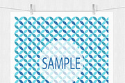 Digital Paper - Blue Patterns, a Pattern Graphic by Leska's Digitals (Thumbnail 7 of 8)