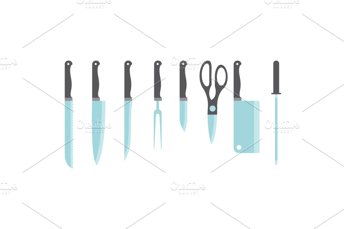 Vector knife set