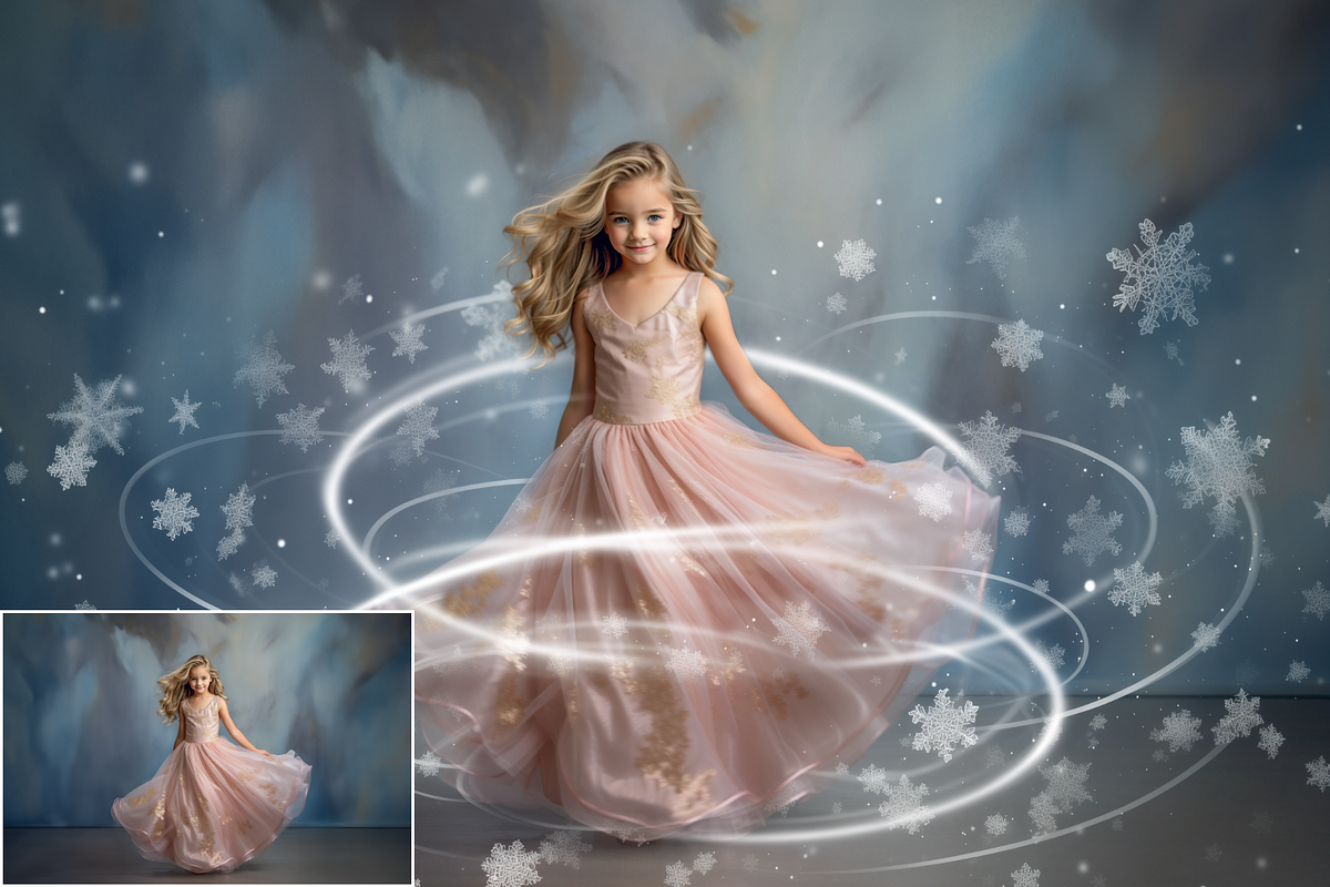 100 Magic Snow Overlays, an Object Graphic by HappyNews (Photo 3 of 6)