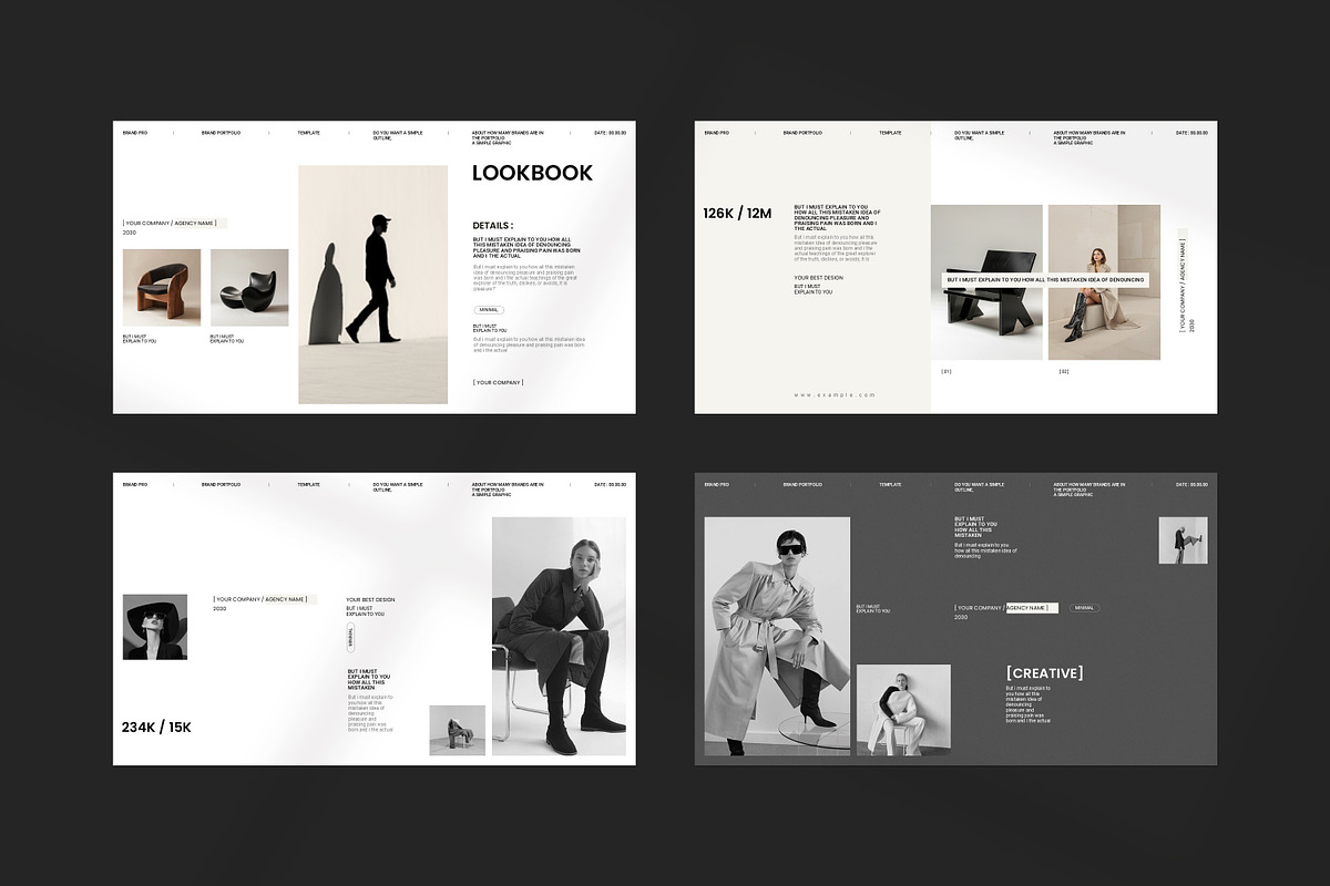 Hana Portfolio Presentation Template, a Presentation Template by PrintIdea (Photo 4 of 7)