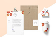 Citrus Watercolour Collection, an Illustration by GraphicSupplyCo. (Thumbnail 4 of 5)