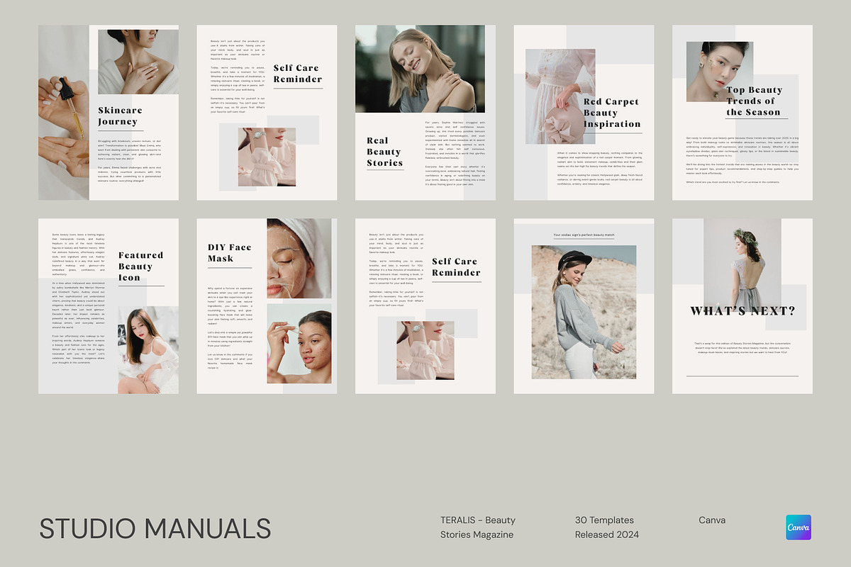 TERALIS – Beauty Stories Magazine, a Social Media Template by Studio Manuals (Photo 3 of 8)