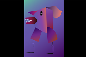 Characters with wild colors