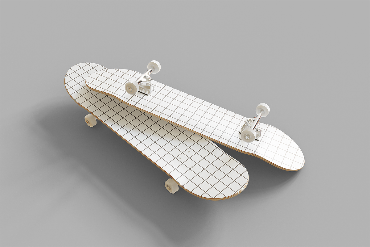 Skateboard Mockup, a Product Mockup by Muhazdinata (Photo 6 of 8)