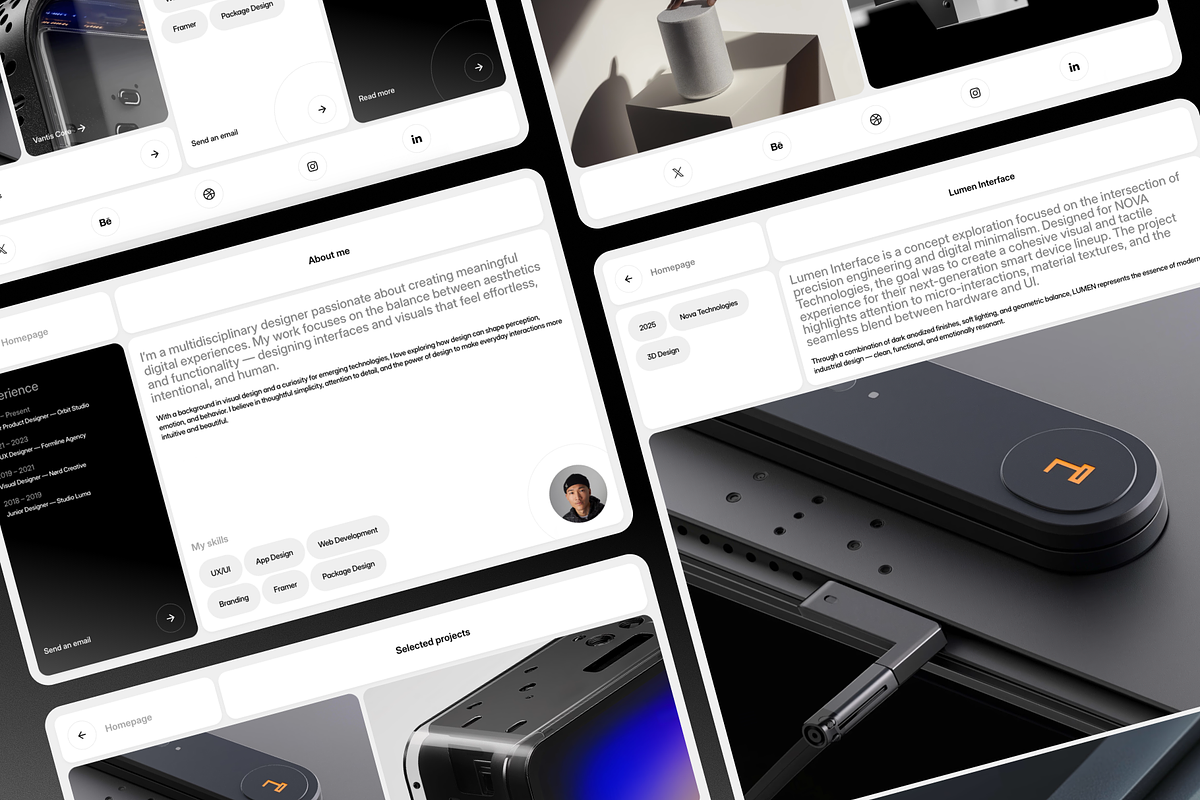 BentoFrame – Bento Framer Template, an UI Kit Template by uispot (Photo 4 of 4)