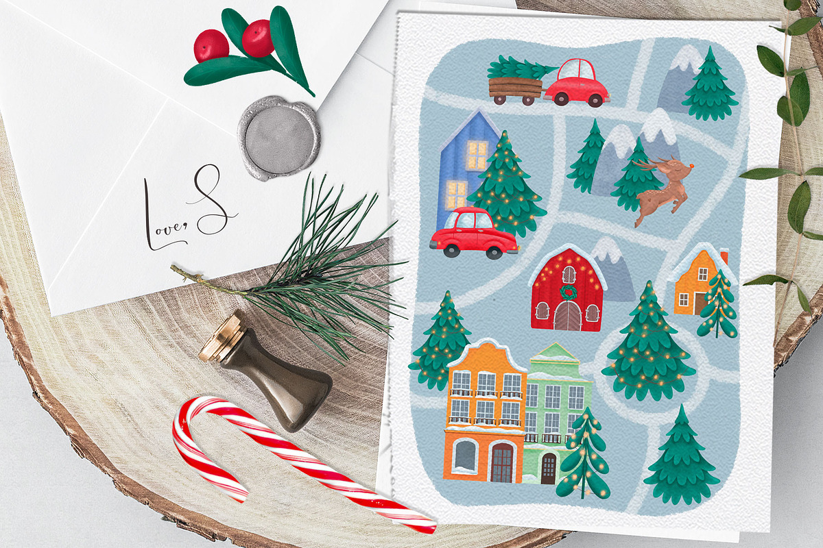 Warm and Cozy Winter. Graphic set, an Illustration by CallMeStasia (Photo 3 of 11)