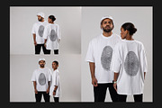 T-Shirt Mock-Up Set, a Shirt Mockup by Freeman Studio (Thumbnail 8 of 14)