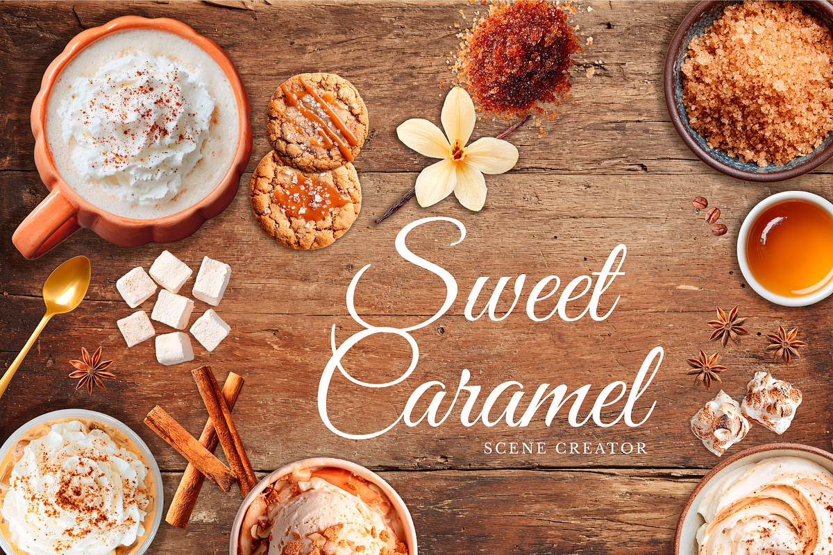 Sweet Caramel Scene Creator, an Object Graphic by Debby Blooms (Photo 2 of 6)