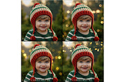 Gold Christmas Bokeh Overlays, an Object Graphic by Paper Farms (Thumbnail 4 of 7)