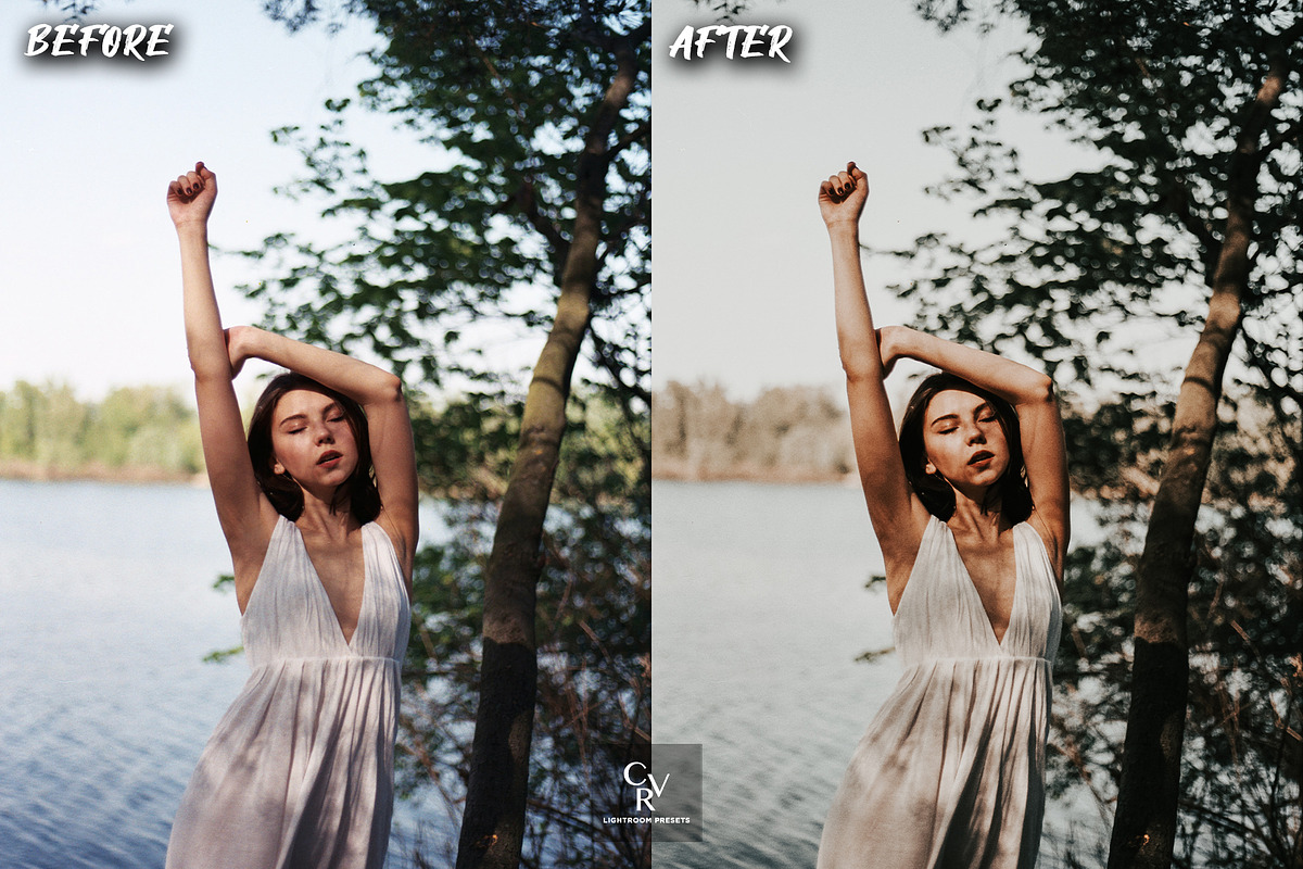 10 Moody Lightroom Presets, a Preset Add-On by CVR Presets (Photo 4 of 8)