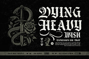 Black male Typeface, a Blackletter Font by alit design (Thumbnail 2 of 17)