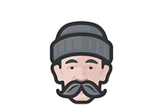 Diversity Avatars v2 - Volume 5, an Icon by Iconify.it (Thumbnail 8 of 9)