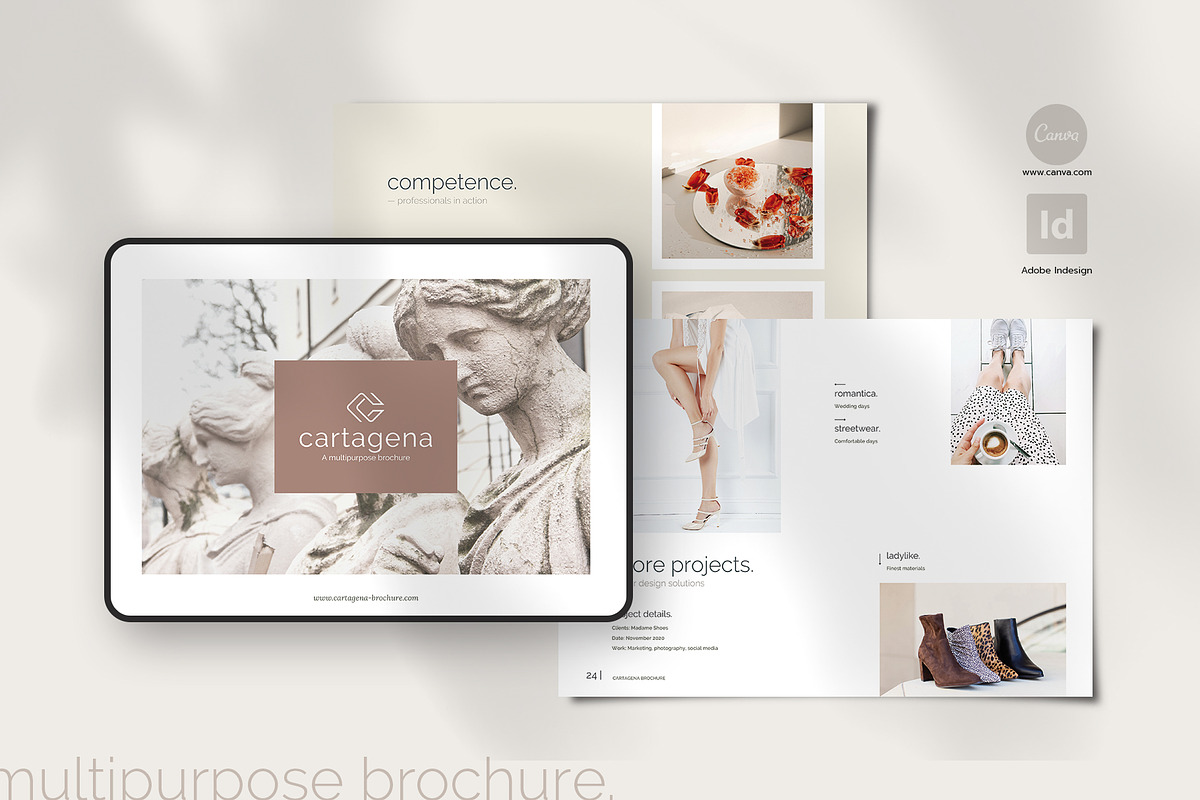 CARTAGENA Brochure -Canva & Indesign, a Brochure Template by Imagination Area (Photo 1 of 12)