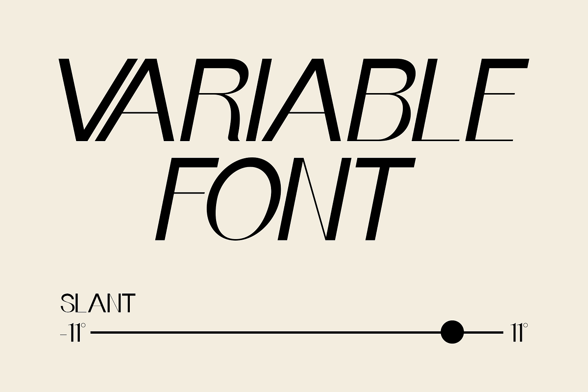 Brenly - Variable Font, a Sans Serif Font by Valentino Vergan (Photo 6 of 10)