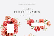 FLORAL WINTER BOX Watercolor Bundle, a Seasonal Illustration by Muse Artist (Thumbnail 72 of 95)
