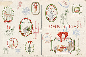 Christmas Cards Vintage Collection