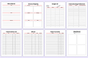 2025 Event & Party Planner Canva Kdp, a Stationery Template by Mustafiz (Thumbnail 6 of 7)