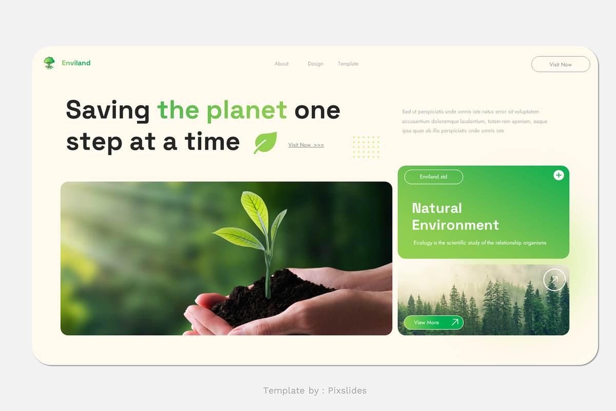 Environment & Ecology Keynote, a Presentation Template by Pixslides (Photo 3 of 9)