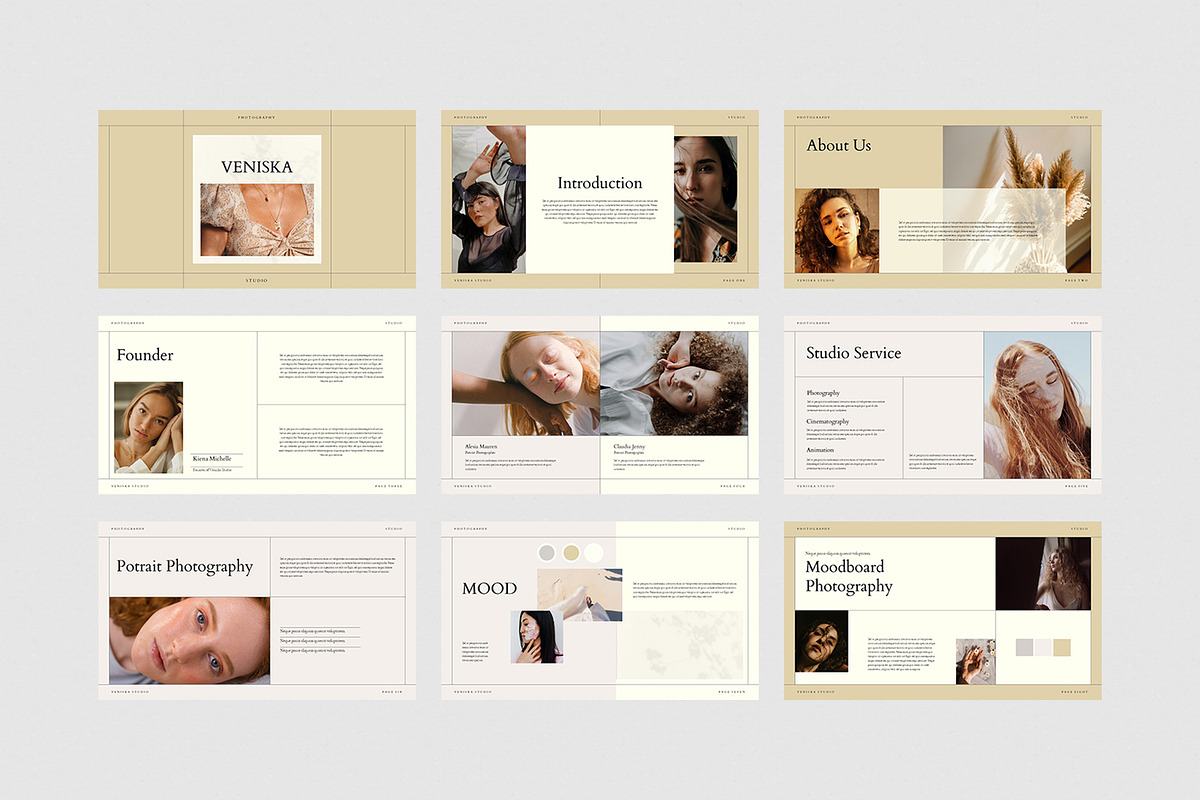 Veniska - Powerpoint Template, a Presentation Template by eunavia (Photo 6 of 6)