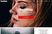 SocialMag Pro WordPress Theme, a WordPress Template by ThemesMatic (Thumbnail 2 of 5)