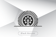 Sun Tree House Logo Template, a Branding & Logo Template by Heavtryq Design (Thumbnail 3 of 4)