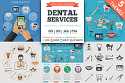 Dental Services Themes, a Healthcare Illustration by TAlex (Thumbnail 1 of 7)