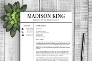 Resume Template Madison, a Resume Template by Resume Template Shoppe (Thumbnail 3 of 4)