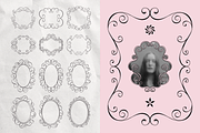 Curly Flourish Frames & Borders, an Object Graphic by venimo (Thumbnail 4 of 15)