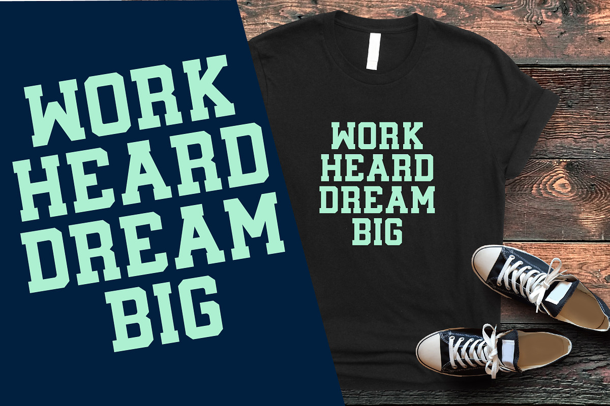 Stacked College, a Slab Serif Font by Mini_World (Photo 2 of 7)