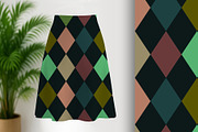 Dark Diamonds Seamless Pattern, a Pattern Graphic by Sharon Schwalbe (Thumbnail 2 of 5)