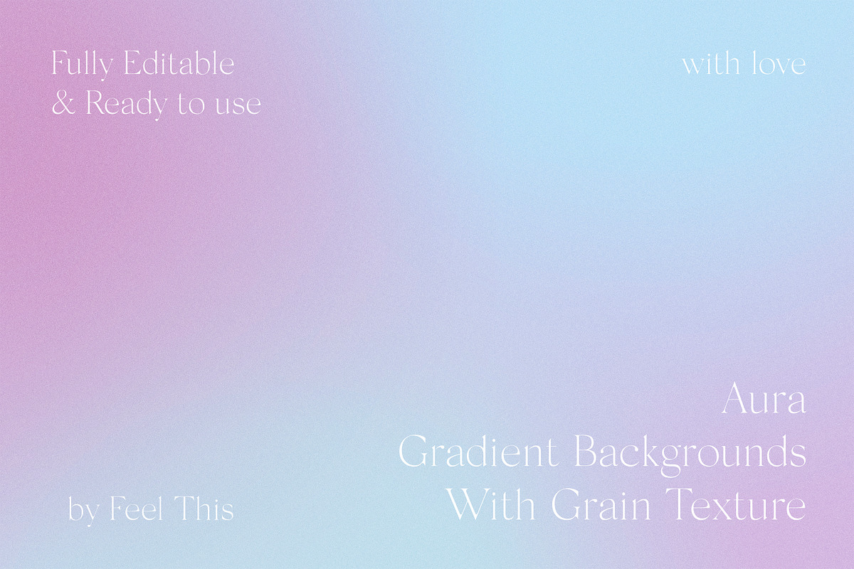 Aura Grainy Gradient Textures PS, an Object Graphic by Feel This (Photo 12 of 19)