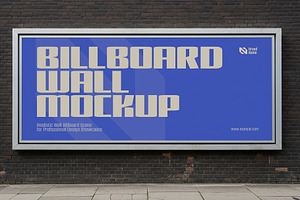 Urban Billboard Wall Mockup, a Product Mockup by graphypix