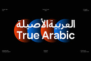 True Arabic - Coorporate Clean Sans, a Sans Serif Font by Casloop Studio (Thumbnail 1 of 10)