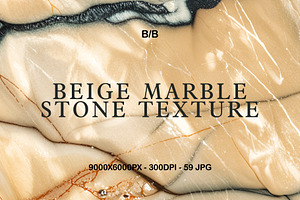 Beige Marble Stone Texture, a Texture Graphic by B/B STUDIO