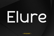 ELURE, a Sans Serif Font by Pinisi ART (Thumbnail 1 of 10)