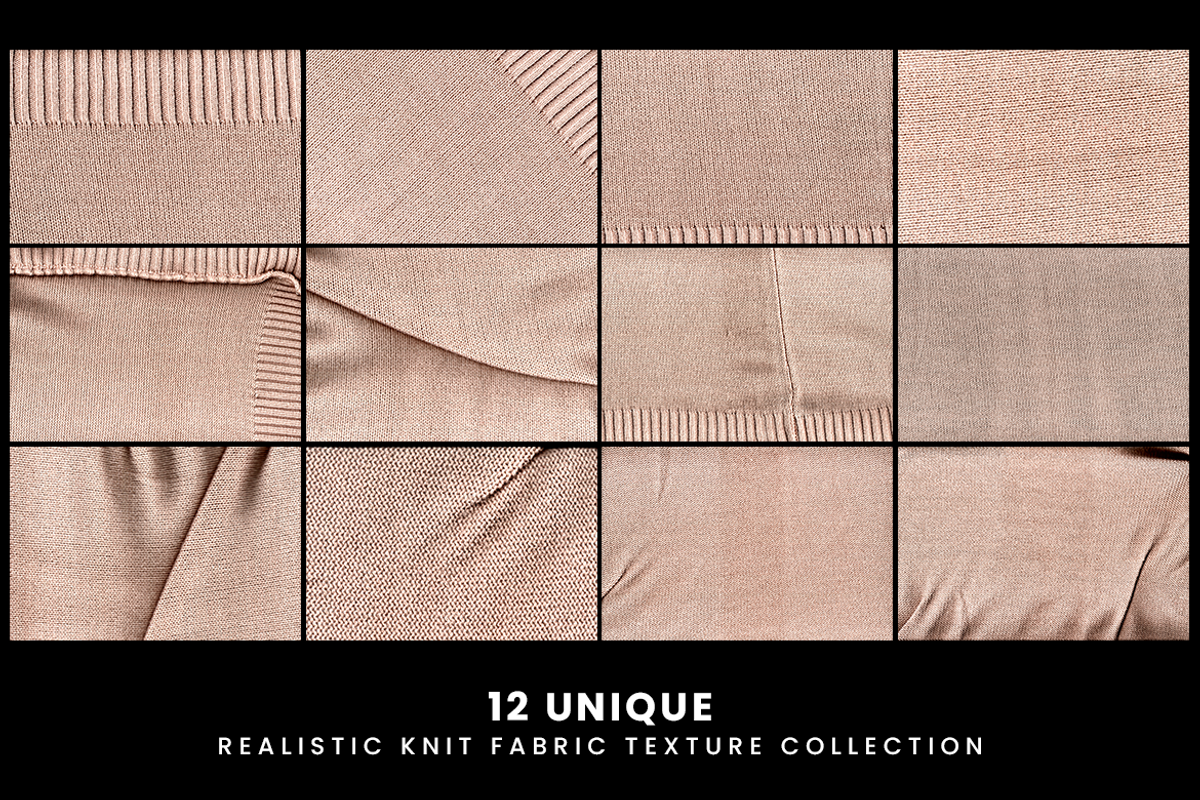 Realistic Knit Fabric Textures, a Texture Graphic by Ary_ngeblur (Photo 3 of 6)