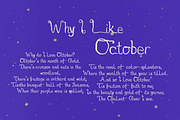 Geranium - Whimsical Hand‑Drawn Font, a Handwritten Font by Lilithcollageart (Thumbnail 4 of 9)