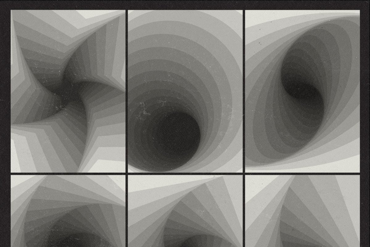 VERTIGO 1: abstract backgrounds, a Pattern Graphic by kloroform