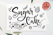 Sugar Cake, a Script Font by Larin Type Co. (Thumbnail 1 of 15)