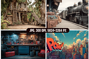 Birthday Boy-Themed Photo Backdrops, a Background Graphic by PrintHaven Designs (Thumbnail 11 of 11)
