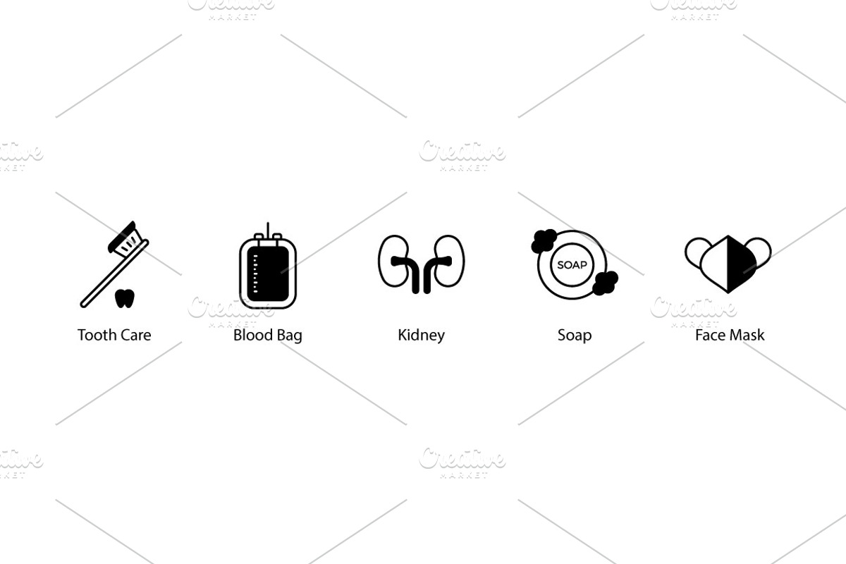 Medical and Heath icons, an Icon by Vector Squad (Photo 7 of 7)