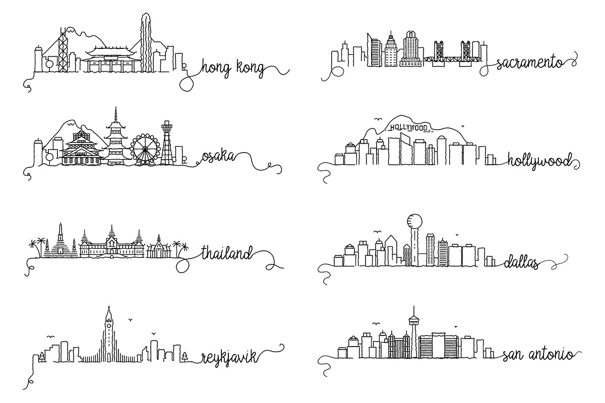 140 - Signature Skylines, an Outline Icon by Kursat Unsal (Photo 10 of 20)