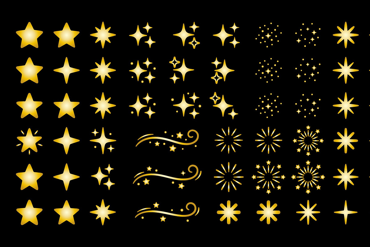 Hand Drawn Star and Sparkles Doodles, an Object Graphic by zahidhossainalif (Photo 11 of 13)