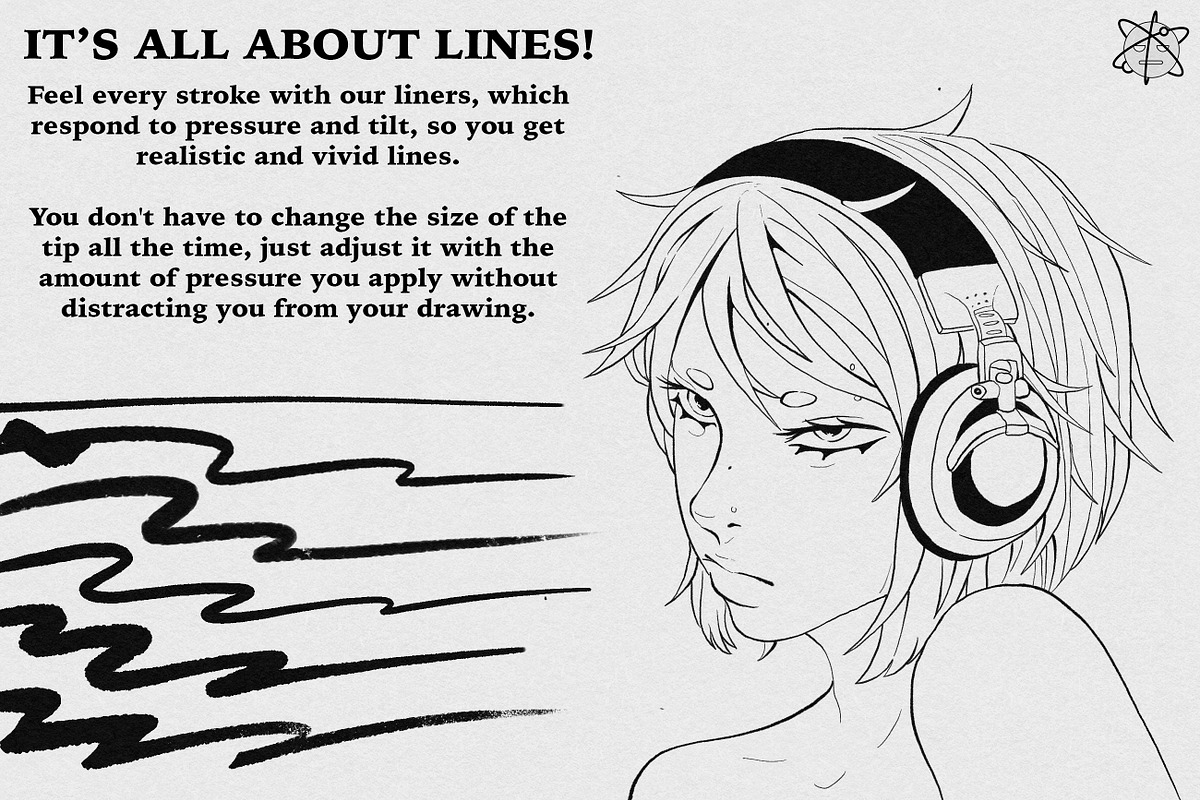 Manga Box, 30 Procreate Brushes, a Brush Add-On by Nuclear Brushes (Photo 3 of 6)