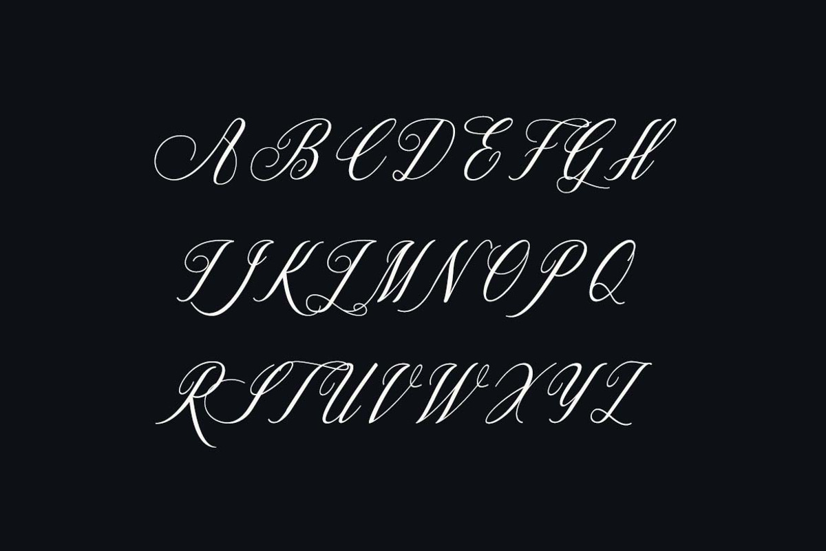 Katherina Marceline Calligraphy Font, a Handwritten Font by UICreative (Photo 7 of 13)
